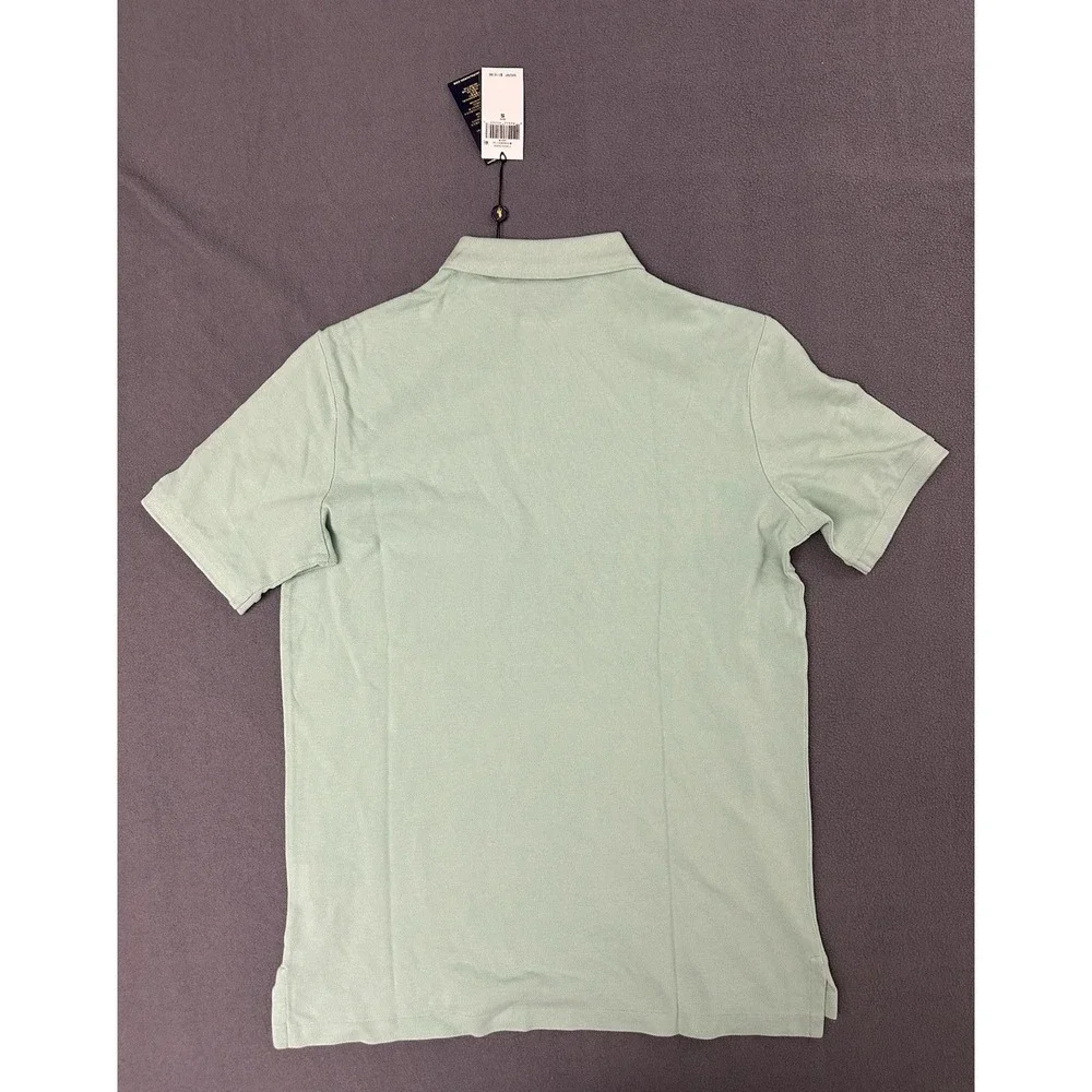 Polo Ralph Lauren Men's Classic Pique Green Polo Shirt Size Small